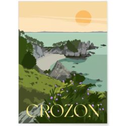 vintage poster crozon