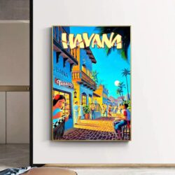 affiche vintage cuba