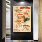 affiche vintage cuisine