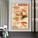 affiche vintage cuisine
