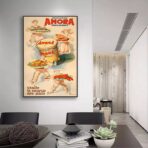 affiche vintage cuisine