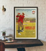 affiche vintage de golf