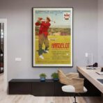 affiche vintage de golf