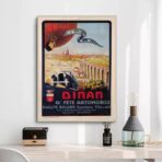 affiche vintage dinan