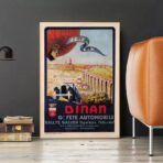 affiche vintage dinan