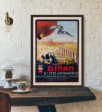 affiche vintage dinan