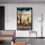affiche vintage dinard