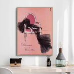 affiche vintage dior