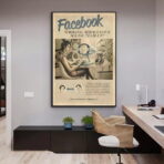 affiche vintage facebook