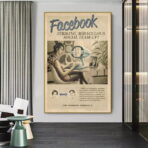 affiche vintage facebook
