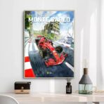 affiche vintage ferrari