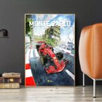 affiche vintage ferrari