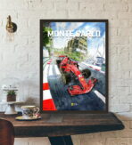 affiche vintage ferrari