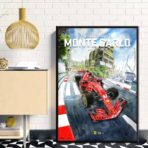affiche vintage ferrari