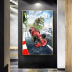 affiche vintage ferrari