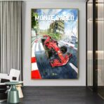 affiche vintage ferrari