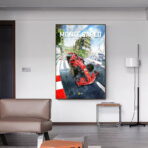 affiche vintage ferrari