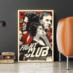 affiche vintage fight club