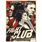 vintage fight club poster