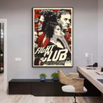 affiche vintage fight club