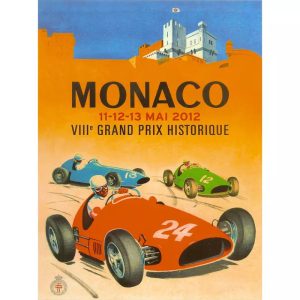 affiche vintage formule 1