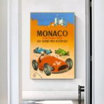 affiche vintage formule 1