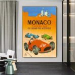 affiche vintage formule 1