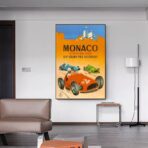 affiche vintage formule 1