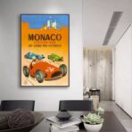 affiche vintage formule 1