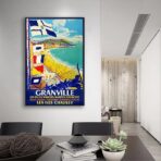 affiche vintage granville