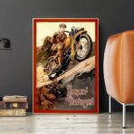 affiche vintage harley davidson