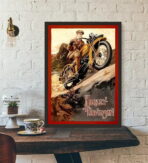 affiche vintage harley davidson