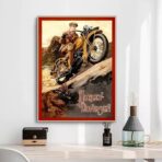 affiche vintage harley davidson