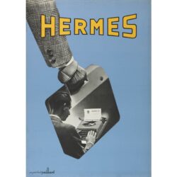 affiche vintage hermes