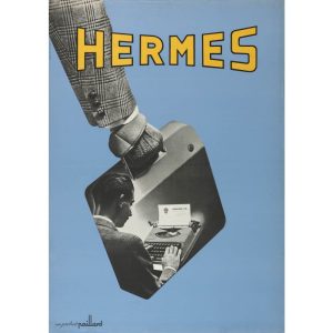 affiche vintage hermes