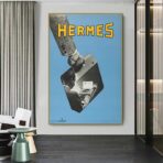 affiche vintage hermes