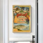 affiche vintage honfleur