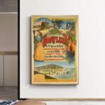 affiche vintage honfleur