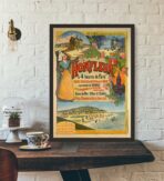 affiche vintage honfleur