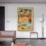 affiche vintage honfleur