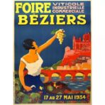 affiche vintage industrielle