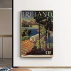 affiche vintage irlande