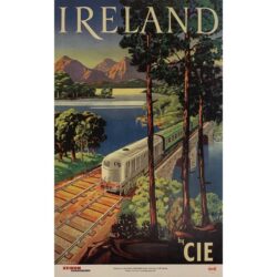 affiche vintage irlande