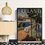 affiche vintage irlande