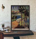 affiche vintage irlande