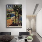 affiche vintage irlande
