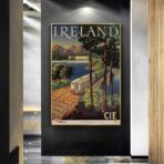 affiche vintage irlande