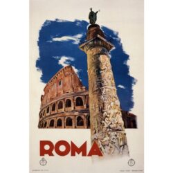 vintage poster italy