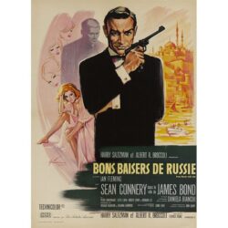 affiche vintage james bond