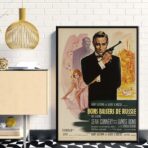 affiche vintage james bond